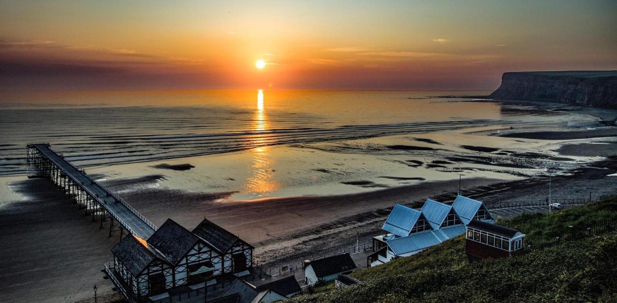 Sandside Beachfront Cottage Perfectly Saltburn Kültér fotó