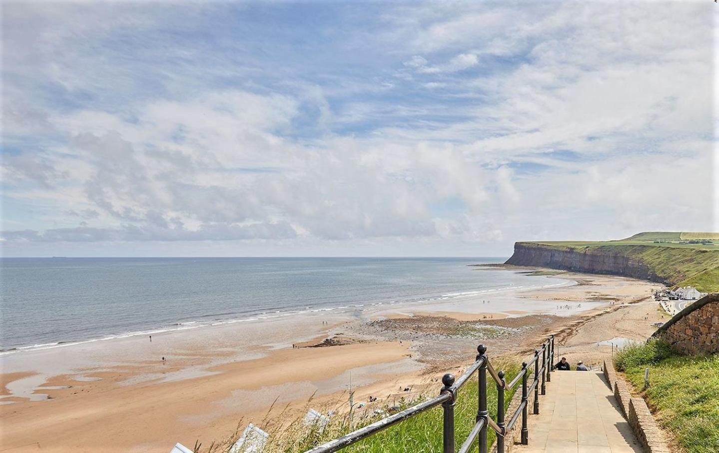 Sandside Beachfront Cottage Perfectly Saltburn Kültér fotó